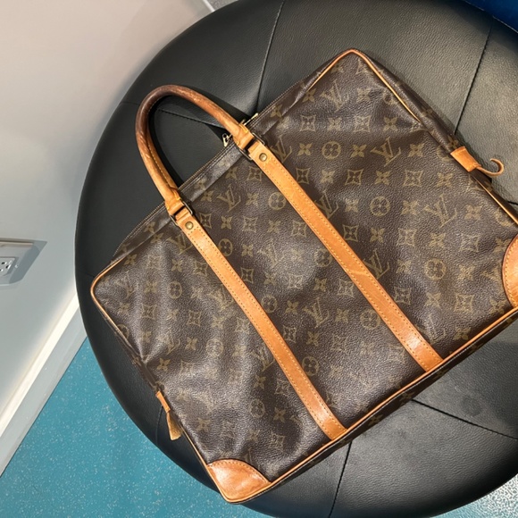 SOLD Louis Vuitton Monogram Cupertino Briefcase - Picture 6 of 10